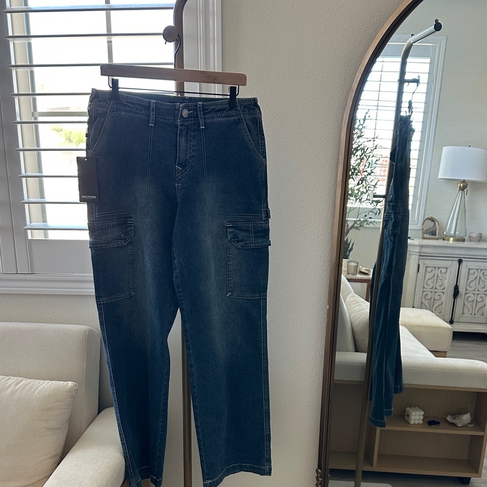 True Religion Dark Blue Relaxed Jeans
